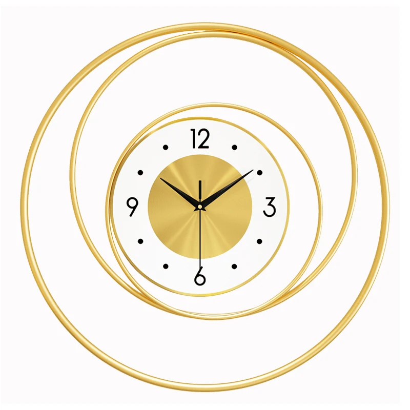 

Clock wall clock living room modern simple atmosphere Nordic luxury home clock decorative wall watch