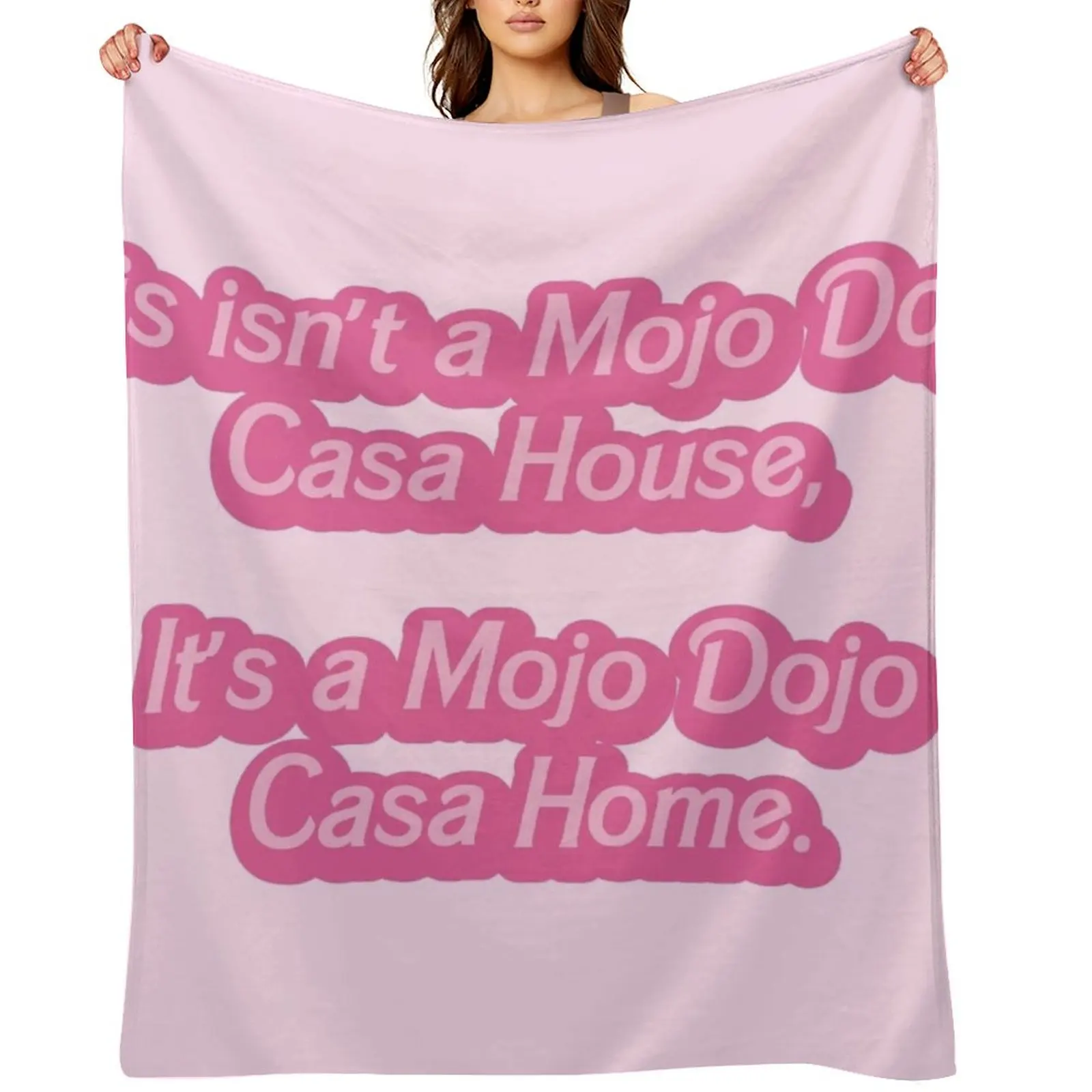 

Mojo Dojo Casa House Throw Blanket Bed linens Decorative Beds Furrys Large Blankets
