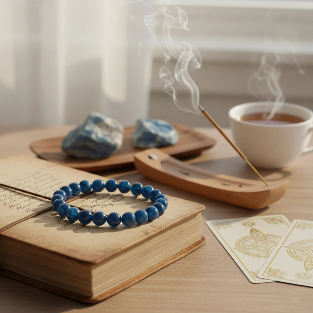 8 مللي متر الأزرق الطبيعي Dumortierite الكوارتز مطرز سوار الرجال النساء مرونة مرونة الأحجار الكريمة شفاء مجوهرات هدية #4