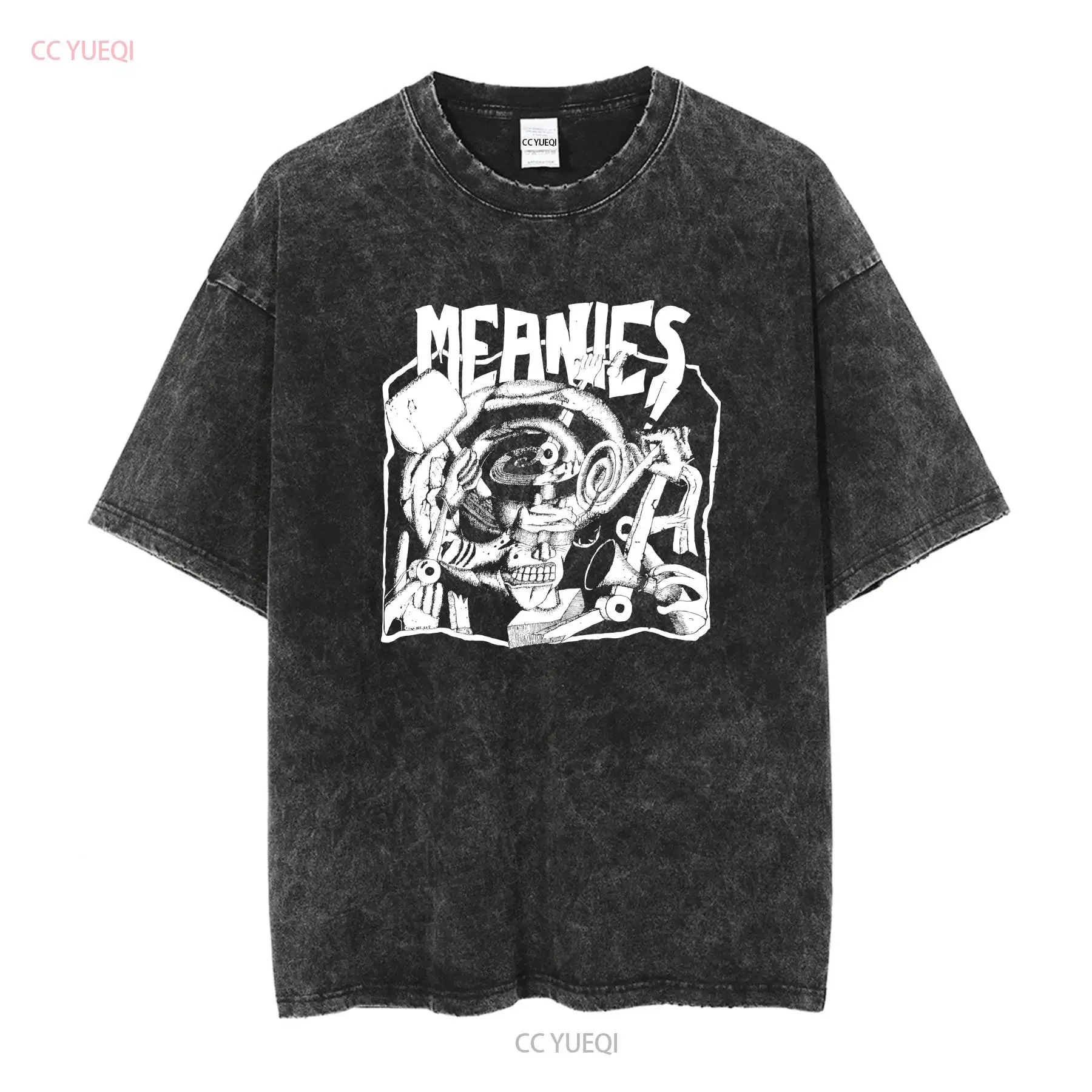 Vintage Original 90 s The Meanies 1992 Japan Tour Time Bomb Records Punk Rock Music Band T Shirt long or short sleeves vintage