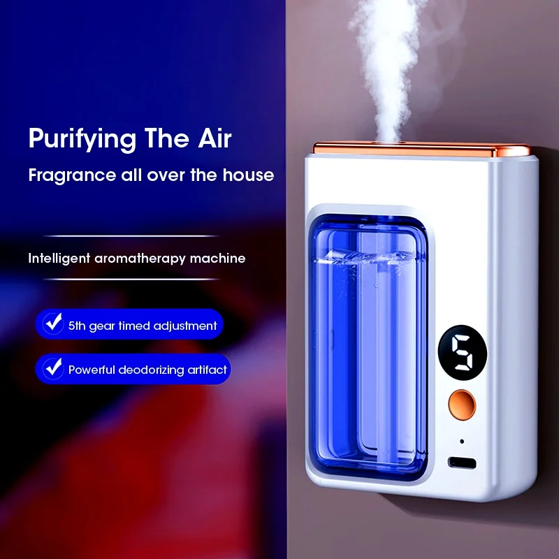 Shangri-La Lavender Hilton Adjustable Essential Oil Aromatherapy Machine for Living Room Bedroom Bathroom Office