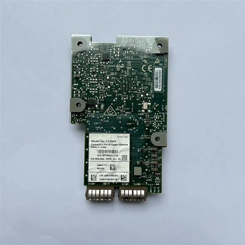 OCP CX345A Fiber Optic Network Interface Card CX346A Fiber Optic Network Interface Card Cx346apro40g CX346A,Requisite