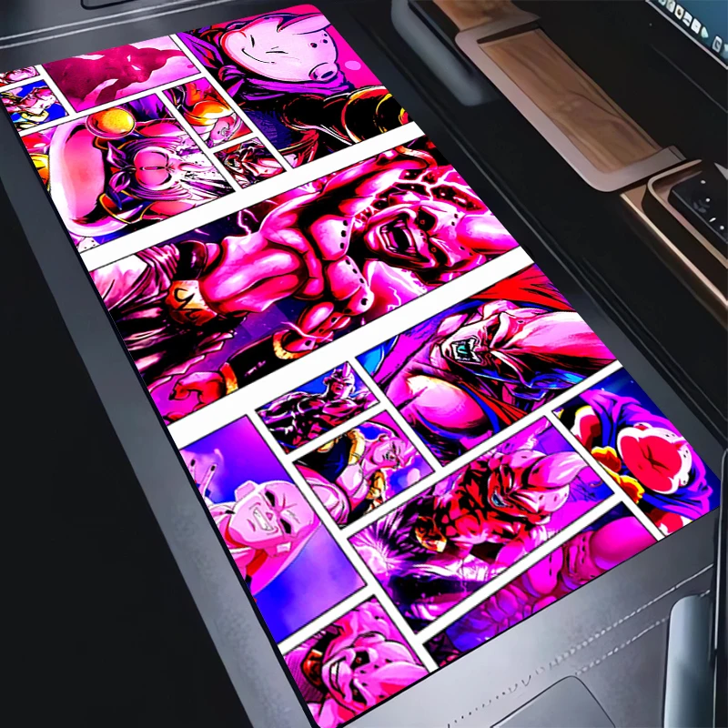 

Mouse Pad 90x40cm DBZ Dragon Ball Majin Buu Anime Gamer Gaming Varmilo Keyboard Pad XXL Computer Rubber Desk Mat Carpet Mousepad