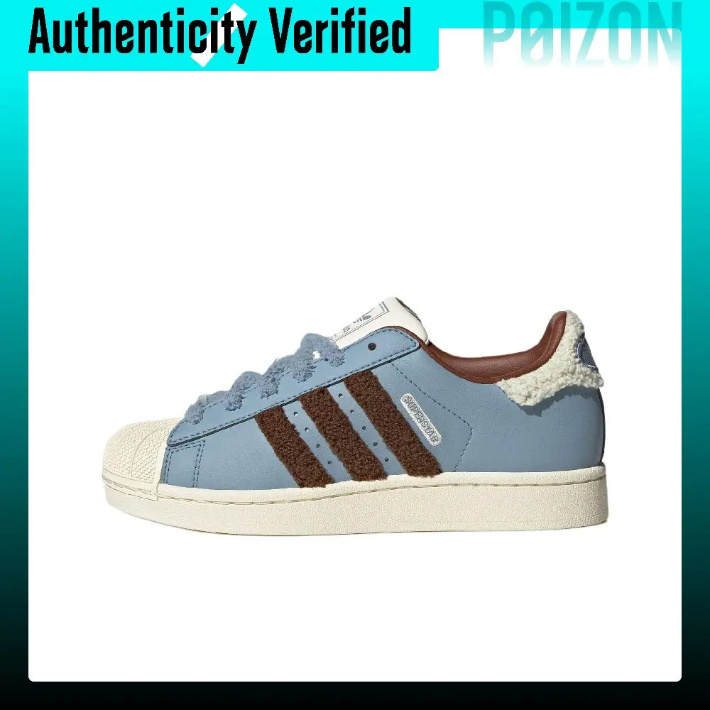 Adidas Originals Superstar 2 Zapatos de skate de cuero sintético para mujer Azul JR6987