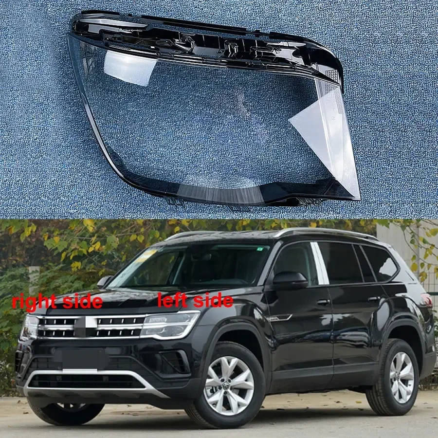 

For Volkswagen VW Teramont 2021 2022 Car Accessories Front Headlight Cover Lampshade Case Headlamp Shell Lens Plexiglass