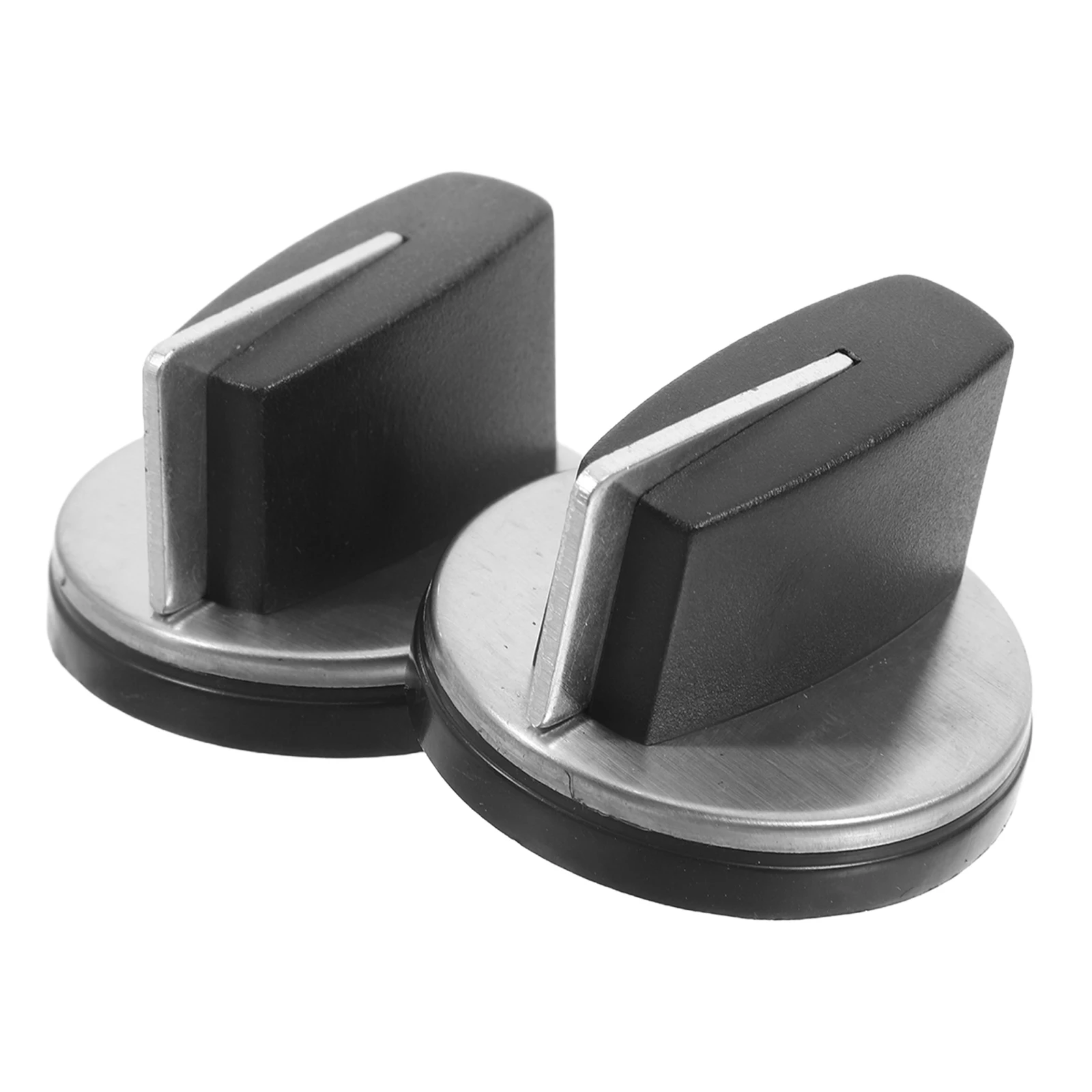 

2 Pcs Gas Stove Steam Cooktop Knobs Replacement Plastic Cover Range Baby Oven Control Knobs Cooking Stove Kitchen Gas Durable