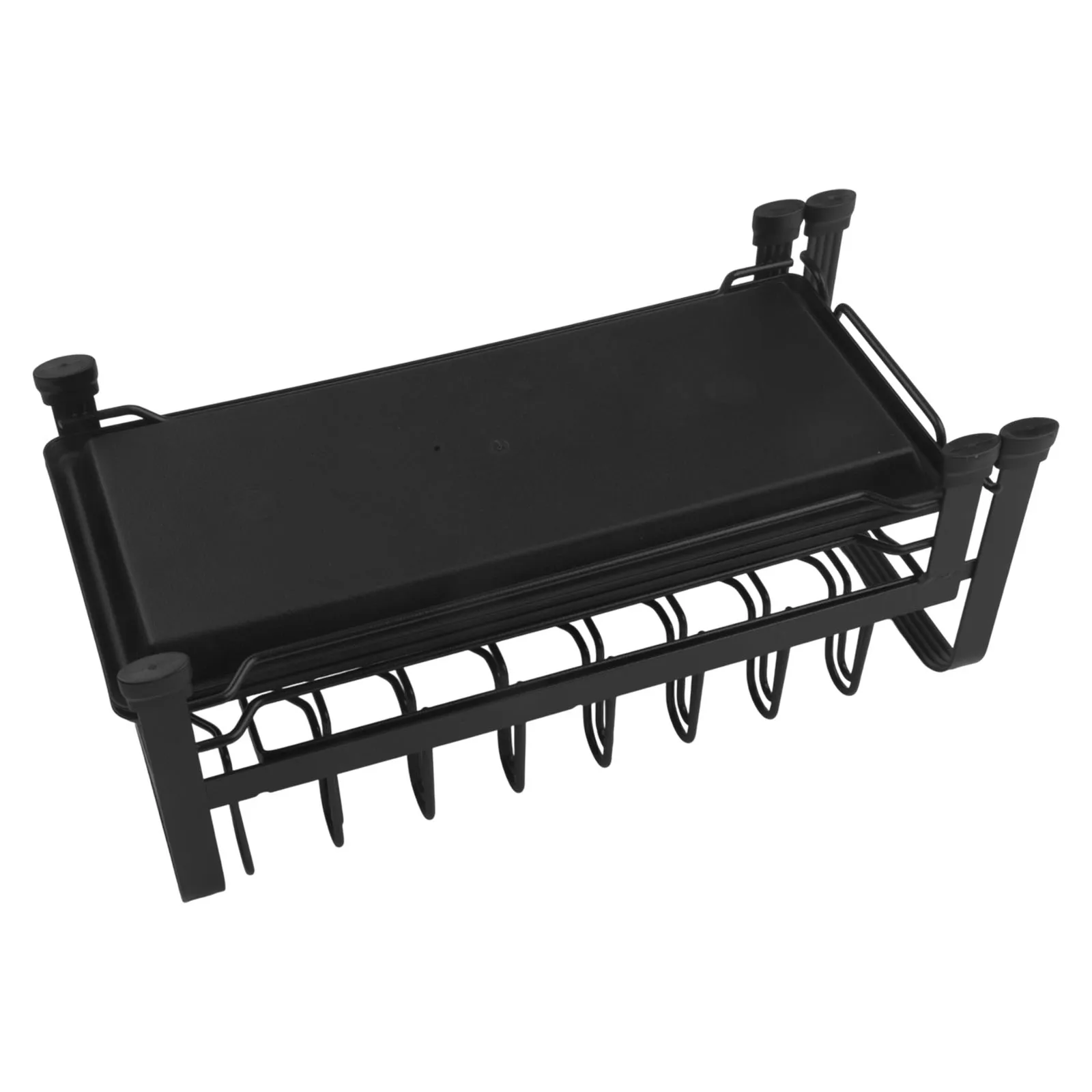 

Dish Drying Area 30.5-54.5 X 15.5 X 13cm Kitchen Counter Organizer Multi-functional Kitchen Rust-resistant Carbon Steel