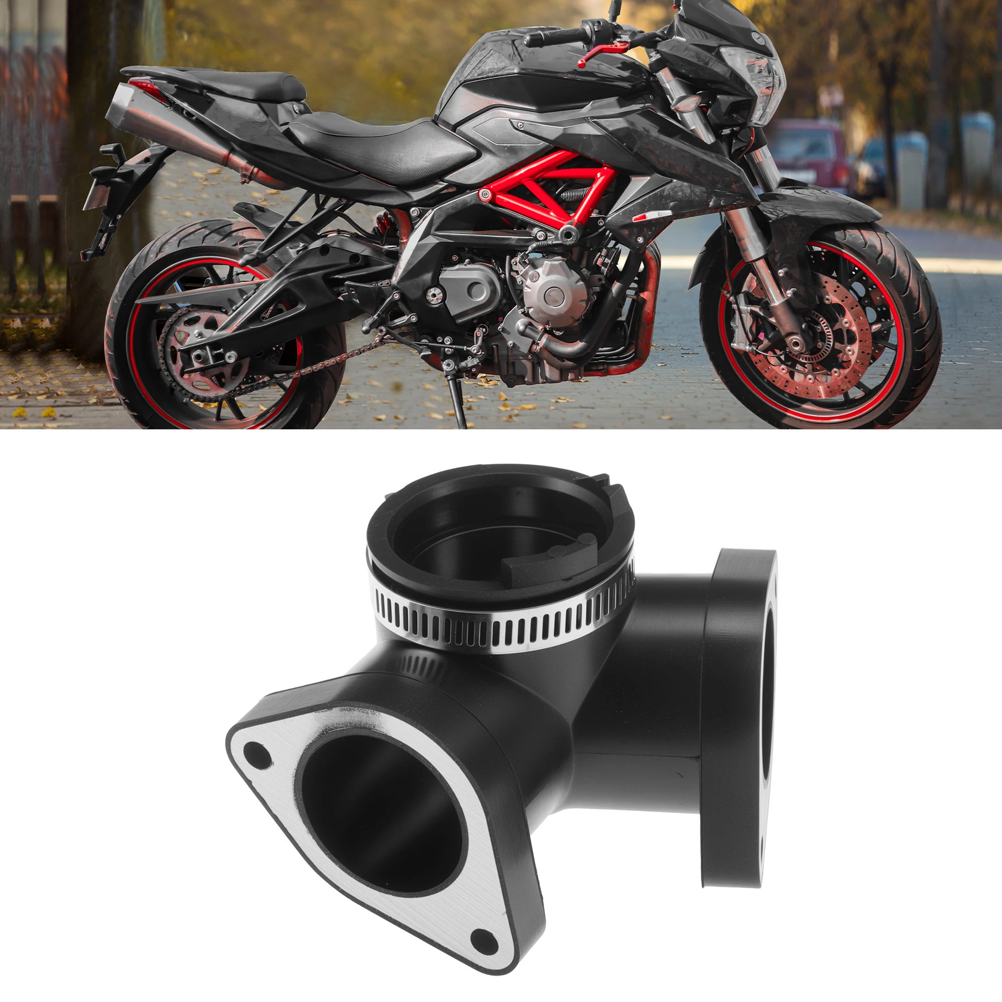 Motoforti Motorcycle Carburetor Connector for Kawasaki Vulcan 1500 VN1500E Classic 98-04