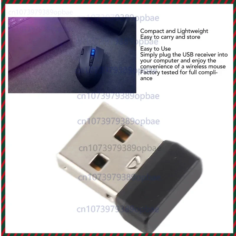 2.4G Mouse Receiver for Logitech G700 G700S, Wireless 2.4G Stable,Compact and Portable, USB Dongle Adapter Mouse Receiver