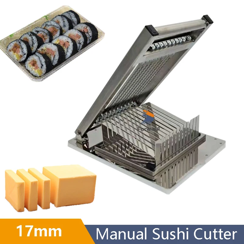 Manual 2cm Sushi Roll Cutter Machine Japan Rice Sushi Roll Cutting Tool Sushi Roll Slicer Cutting Machine