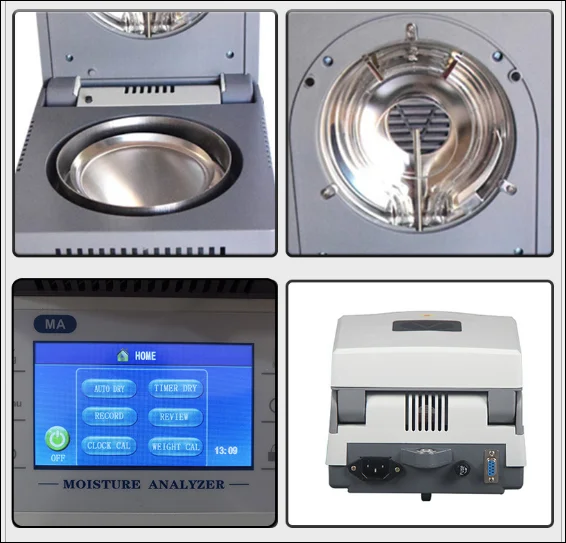 Medidor de humedad de aserrín para tabaco medidor de humedad analógica para alimentos analizador de humedad probador para granos de frijoles en polvo