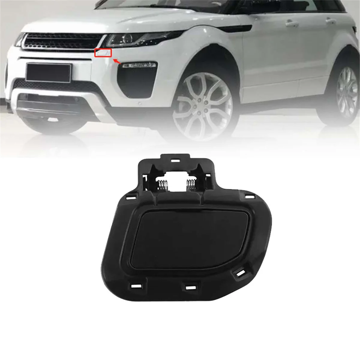 Couvercle de Lavage de Lumière de Sauna Avant LR036, pour Land Rover Range Rover Evoque 2012-2019 RO1048100