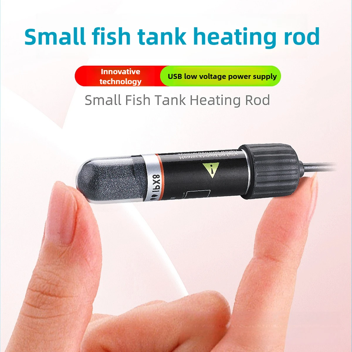 

Constant temperature Mini Aquarium Heater Small Fish Tank Heater Heating Rod USB Submersible Water Thermostat Explosion Proof