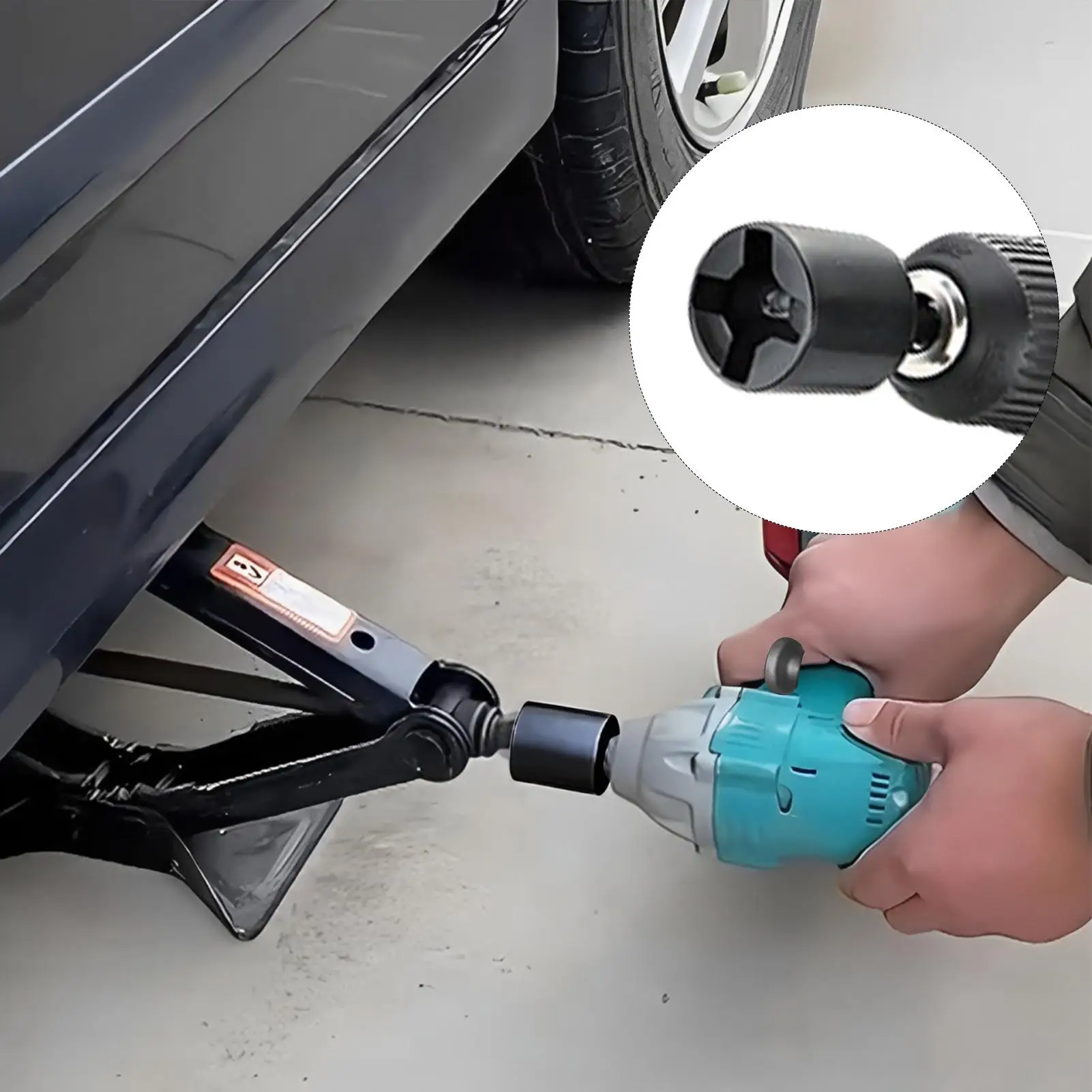 مقص جاك محول القابس RV استقرار جاك الحفر محول RV التسوية الكهربائية الرافعات أداة وجع لصيانة الإصلاح