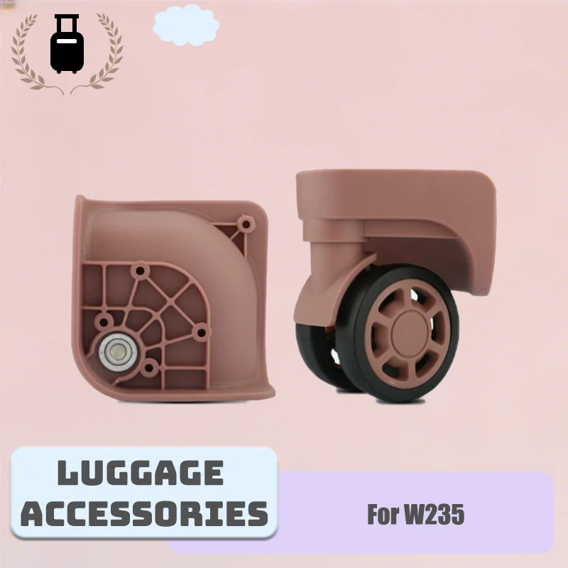 

For W235 Mute Luggage Wheels 360° Swivel TPU Wear-Resistant Steel Bearing Universal Suitcase Repair Parts