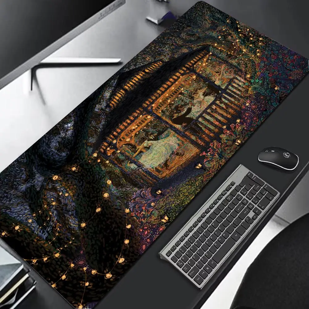 Precision Tracking Mouse Pad Multi-Size non-slip Gaming mouse pad Gamer E-Sports Mouse Mat Game Mechanical Keyboard XXL Desk Mat