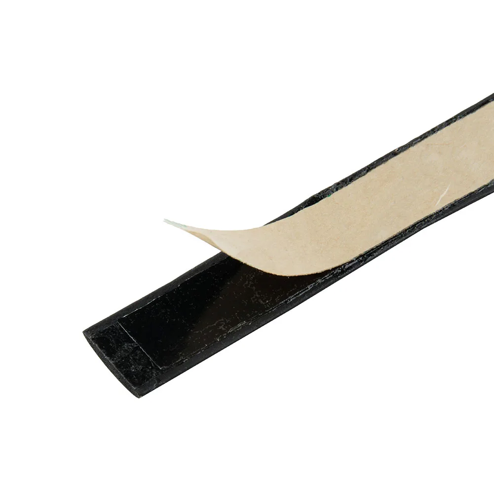 

1pc Car Sealing Strip Waterproof 3 Meter Black Windshield Double-sided tape Dustproof EPDM rubber Front Harmless