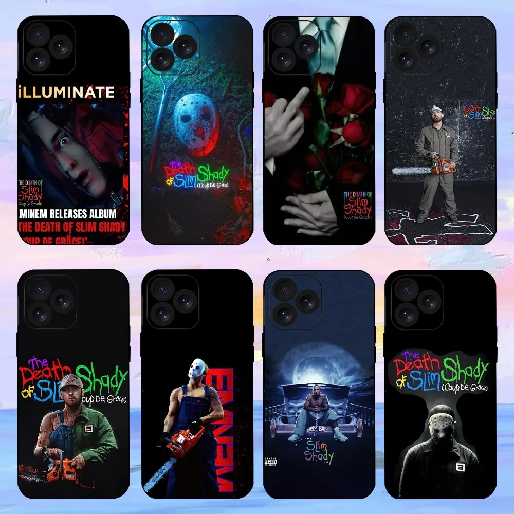 The Death Of Slim Shady Eminem Phone Case For iPhone 15 14 13 12 11 8 Mini Xr Xs X Xsmax Pro Max Plus Shell