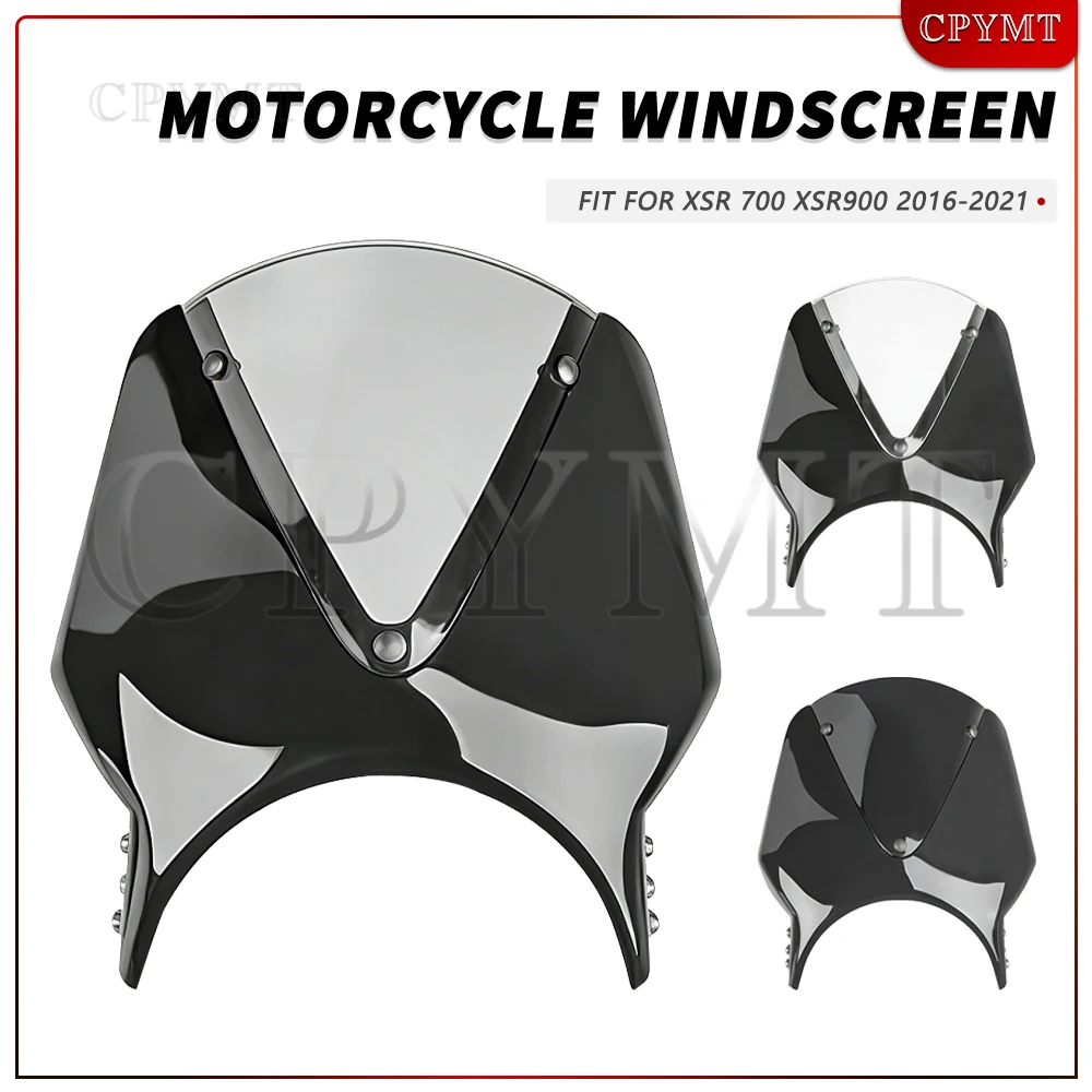 

Fit For XSR 700 900 XSR700 XSR900 2016 2017 2018 2019 2020 2021 Motorcycle WindScreen Windshield Fairing Deflector Cover