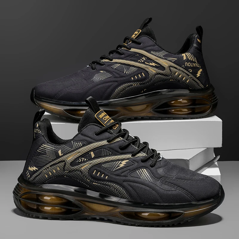 حذاء الجري MAEDEF للرجال خفيف الوزن وغير قابل للانزلاق، حذاء رياضي مريح للتمرين للرجال، حذاء مشي للتدريب، حذاء رياضي