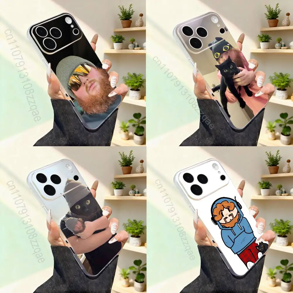 

Kitty and C-Caseoh Funny For iPhone 11,12,13,14,15,16,17,Pro,Max,Plus,Mini,SE4,E Phone Case Magnetic For Magsafe Wireless