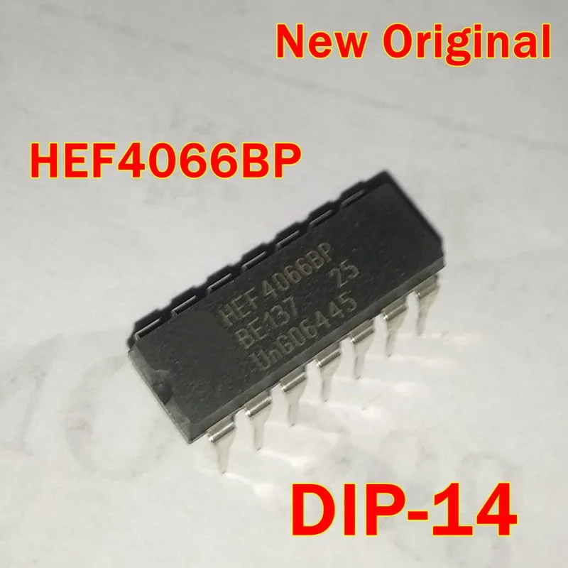 

1Pcs to 100Pcs Hef4066Bp Dip-14 New Original Quadruple Bilateral Switches