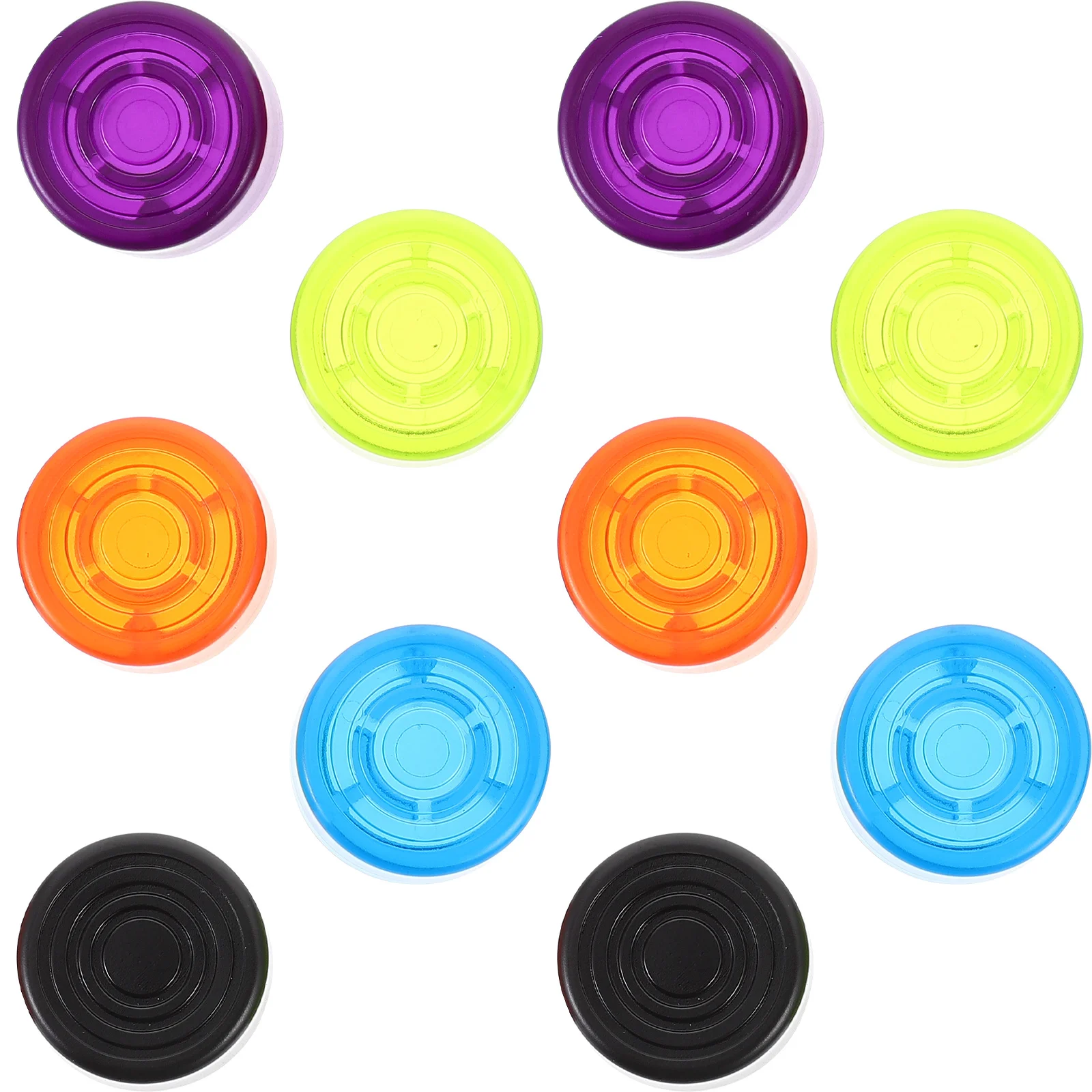 

10Pcs Guitar Effect Pedal Footswitch Pedal Tops Protection Caps Enlarged Surface for Guitar Effect Pedals