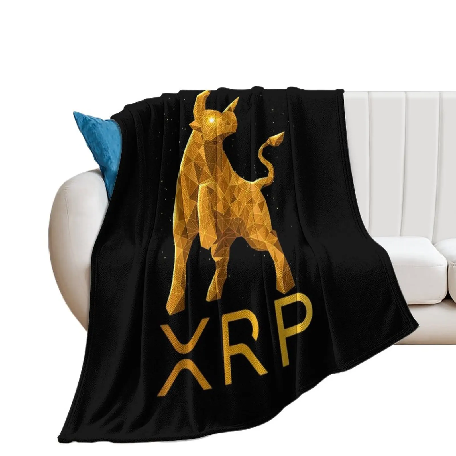 XRP cryptocurrency - XRP Throw Blanket Designers Decorative Throw Fashion Sofas Blankets