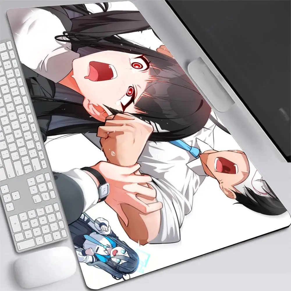 

Anime girl Mouse Pad XXL Gaming Accessories Office Gamer Keyboard TSUKATSUKI RIO Desk Mat Non-Slip Laptop Large Rubber Mousepad