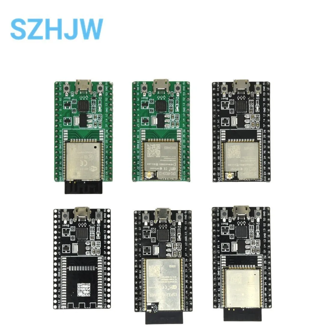 Tablero DE DESARROLLO ESP32-DevKitC ESP32, tableros de piso pueden montarse WROOM-32D / 32U módulo WROVER