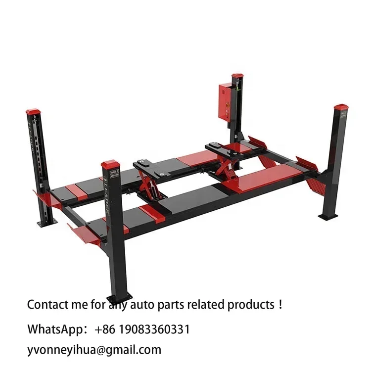 Four Posts Car Lift/ Alignment Machine Alignment Car Lift/ Hydraulic Lifting Jack for Bridge