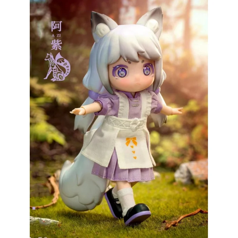 

Aiye Blind Box Colorfulbrocade 1/12 Movable Bjd Mystery Box Kawaii Model Action Anime Figures Caja Misteriosa Random Blind Box