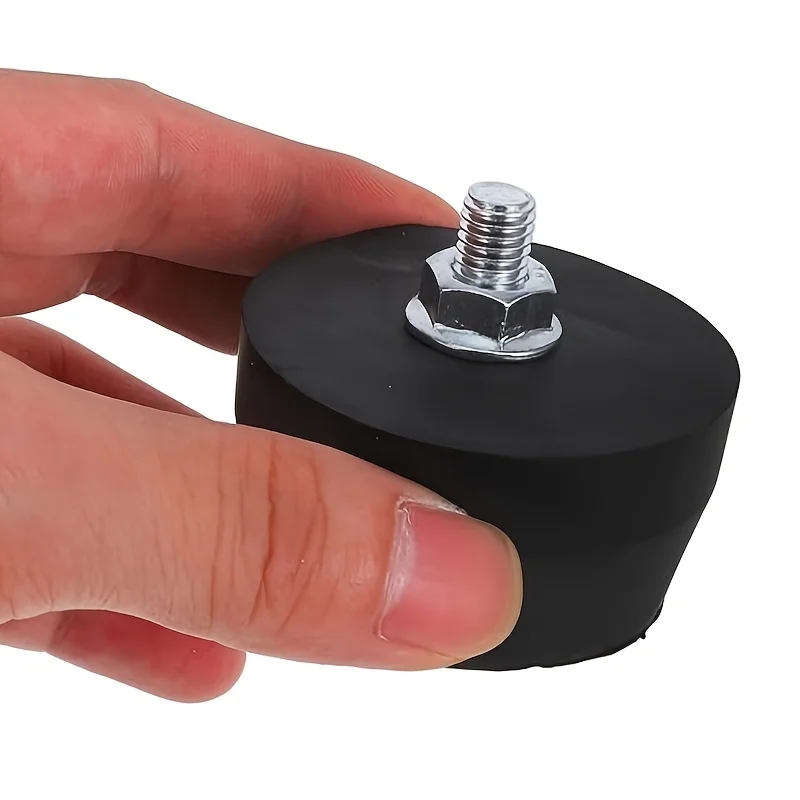 6Set M8Rubber foot pad set，Aims to reduce vibration，Suitable for air compressors and pumps，Offers noise reduction and anti-slip