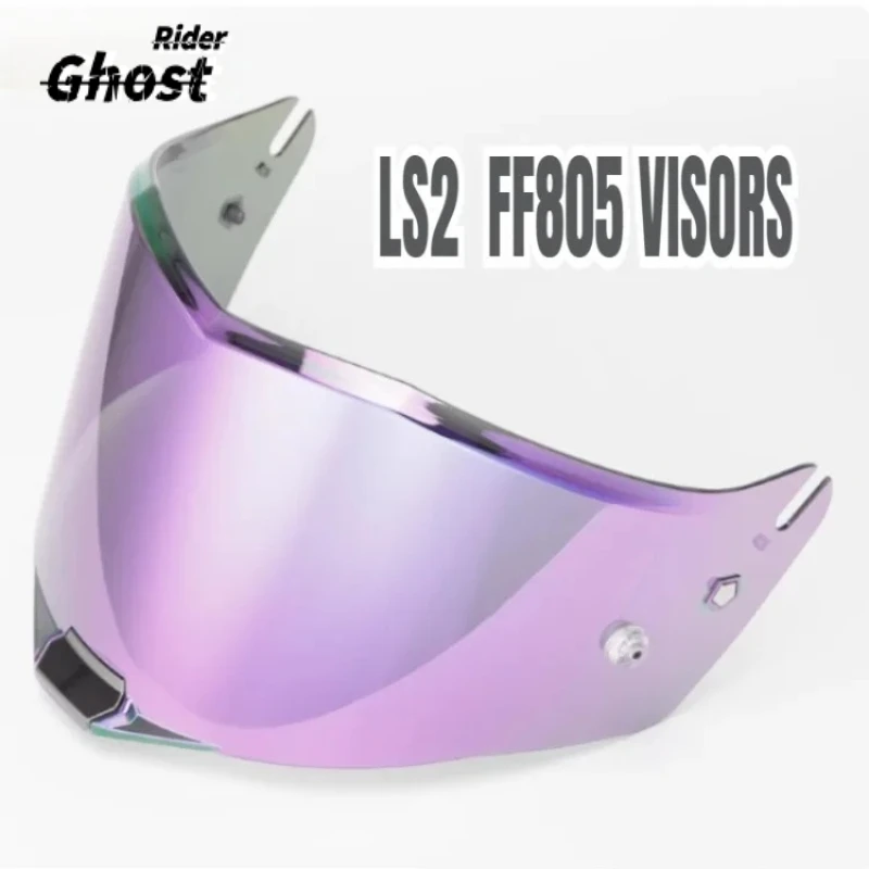 For LS2 FF805 Motorcycle Helmet Lens Color Visors Silver Lens Anti Fog Sticker Helmet Accessories
