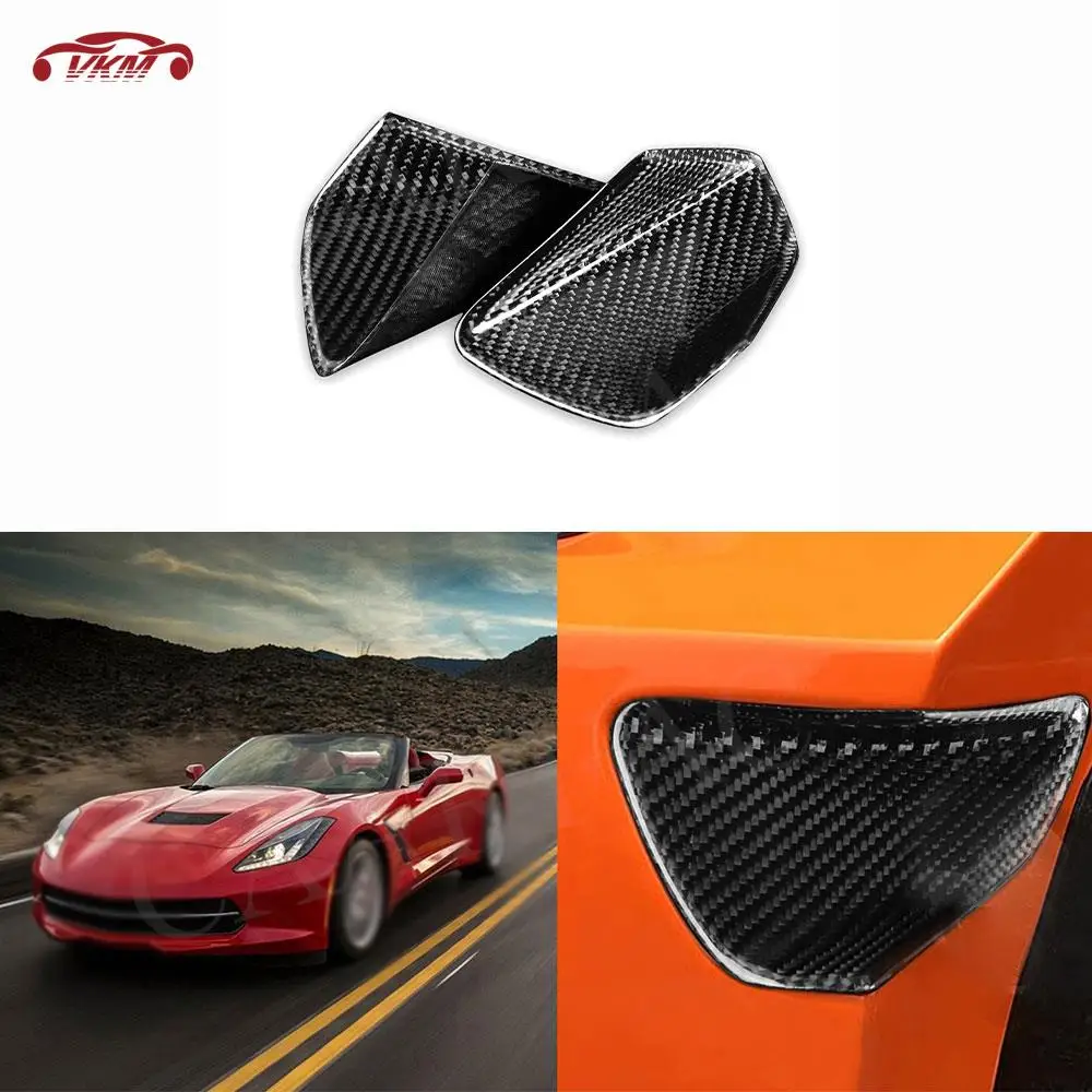 

Car Door Handle Covers Frame Trim Decorative Parts for Chevrolet Corvette 2014-2019 Carbon Fiber Car Accessories