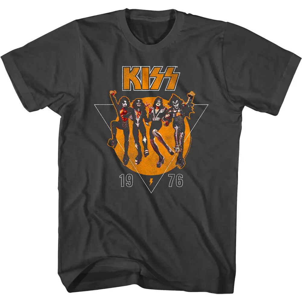 

Мужская футболка Kiss Destroyer 76, Обложка альбома рок-группы, винтажный концерт, Мерч