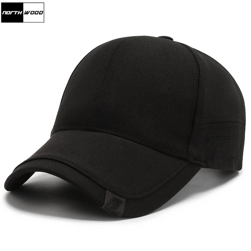 NORTHWOOD Cao Cấp Nguyên Khối Mũ Lưỡi Trai Bóng Chày Cho Nam Ngoài Trời Mũ Cotton Xương Gorras CasquetteHomme Nam Trucker Nón