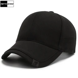 NORTHWOOD Cao Cấp Nguyên Khối Mũ Lưỡi Trai Bóng Chày Cho Nam Ngoài Trời Mũ Cotton Xương Gorras CasquetteHomme Nam Trucker Nón