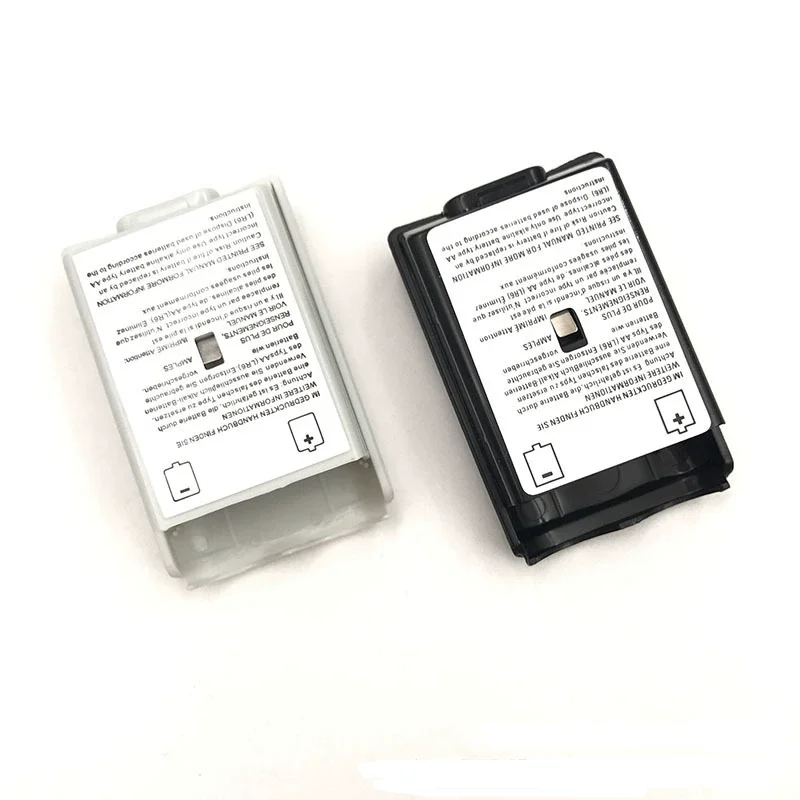 50 قطعة/الوحدة عالية الجودة بطارية حزمة غطاء شل درع حالة كيت ل Xbox 360 وحدة تحكم لاسلكية إصلاح جزء