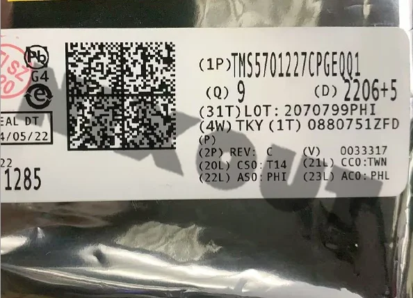 

1PCS~5PCS/LOT TMS5701227CPGEQQ1 TMS570LS1227CPGEQQ1 LQFP144 100%NEW Original