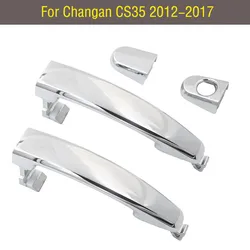 Changan CS35 2012-2017 Krom Ön Arka Dış Kapı Kolu Dış Kapı Kolları Kapak Kapağı kapağı