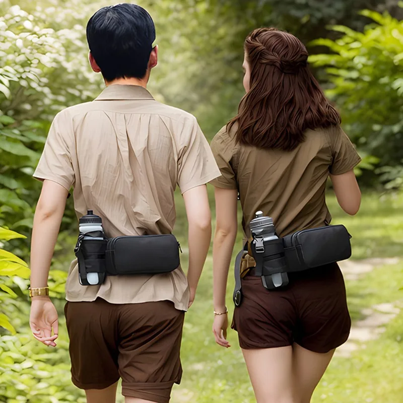 

Running sports waist bag, outdoor kettle waist bag, nylon ultra light riding waist bag, wear-resistant mobile phone bag
