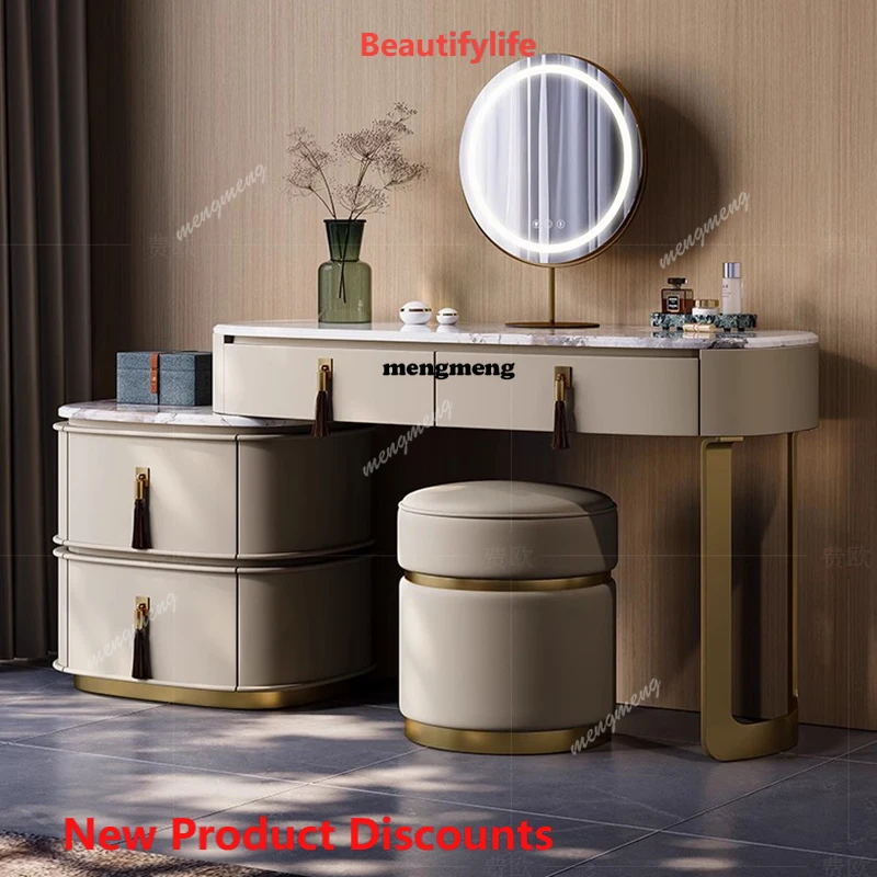 

MM02 женский роскошный туалетный столик, современная европейская гостиная, спальня, туалетный столик для макияжа, стул, косметика, Penteadeira, домашняя мебель