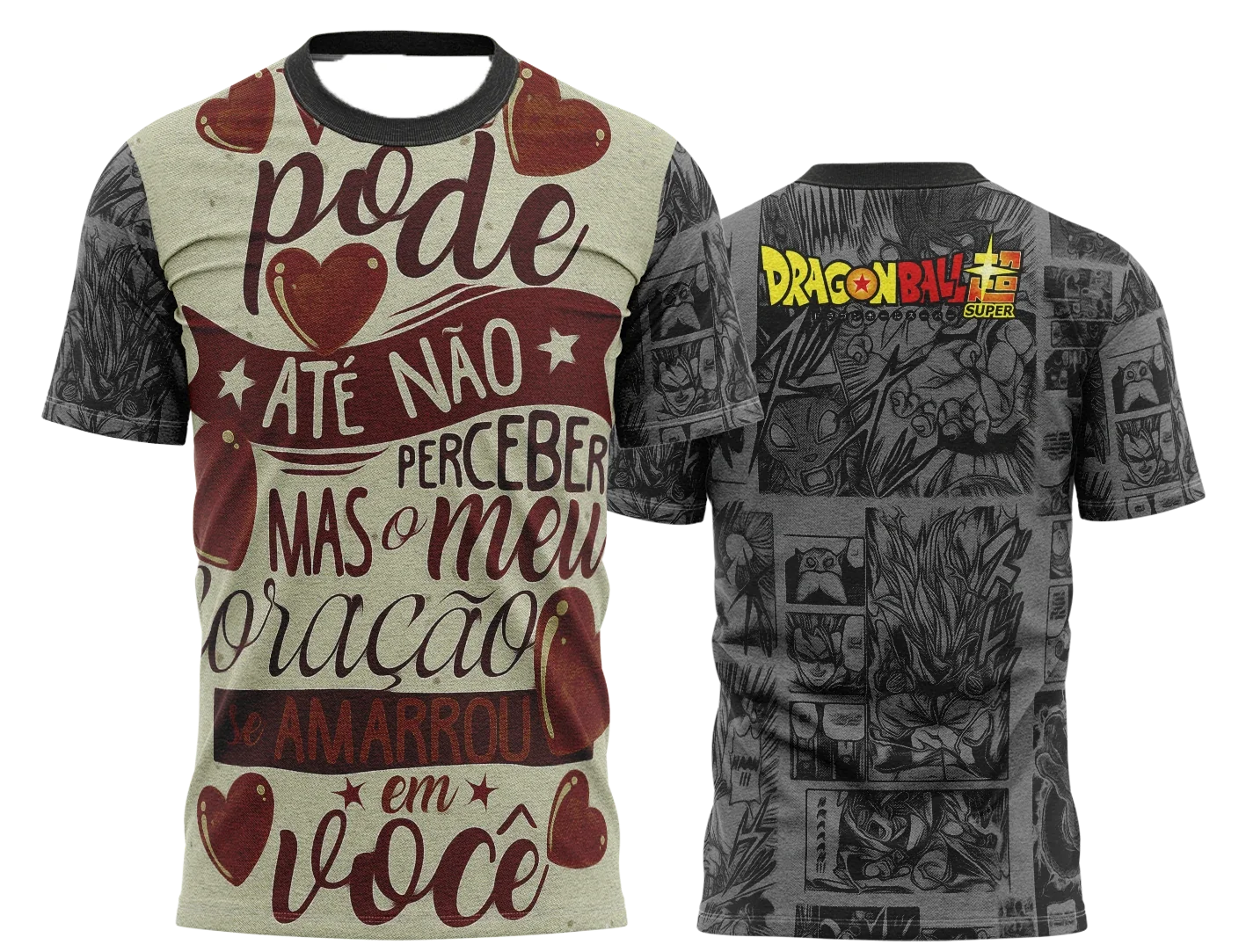 夏新日本アニメ周辺メンズ Tシャツドラゴンボールアニメドレスアップコスウェアメンズ漫画プリントパターン Tシャツ