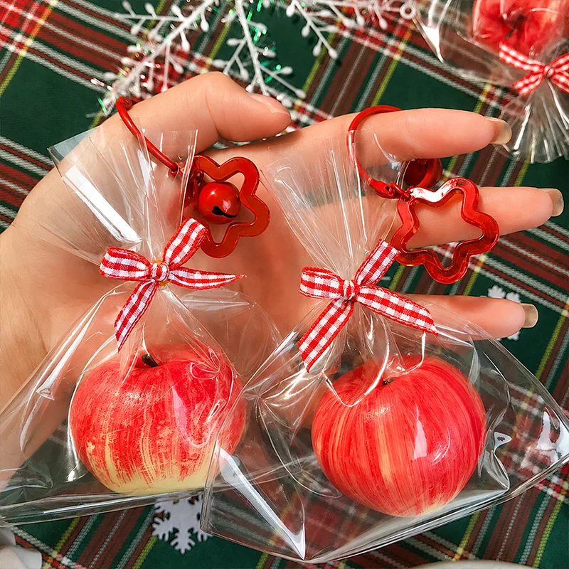Apple Squishy Red Green Apple Toy Cute Soft Squeeze Sensory Toy for Kids Adults Party Favor Birthday Gift Stress Relief Supplies