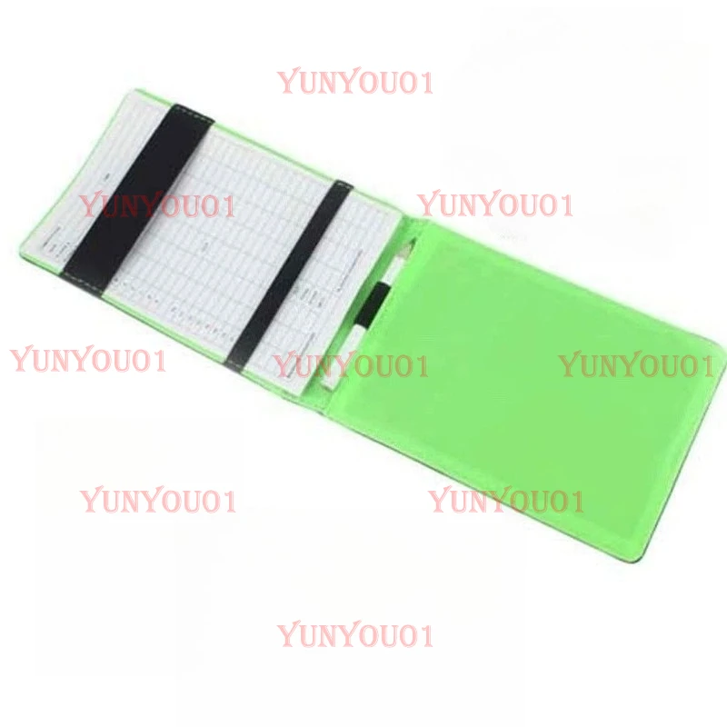 

Golf Scorebook Vertical PU Oxford Fabric Wear-resistant Waterproof Score Record