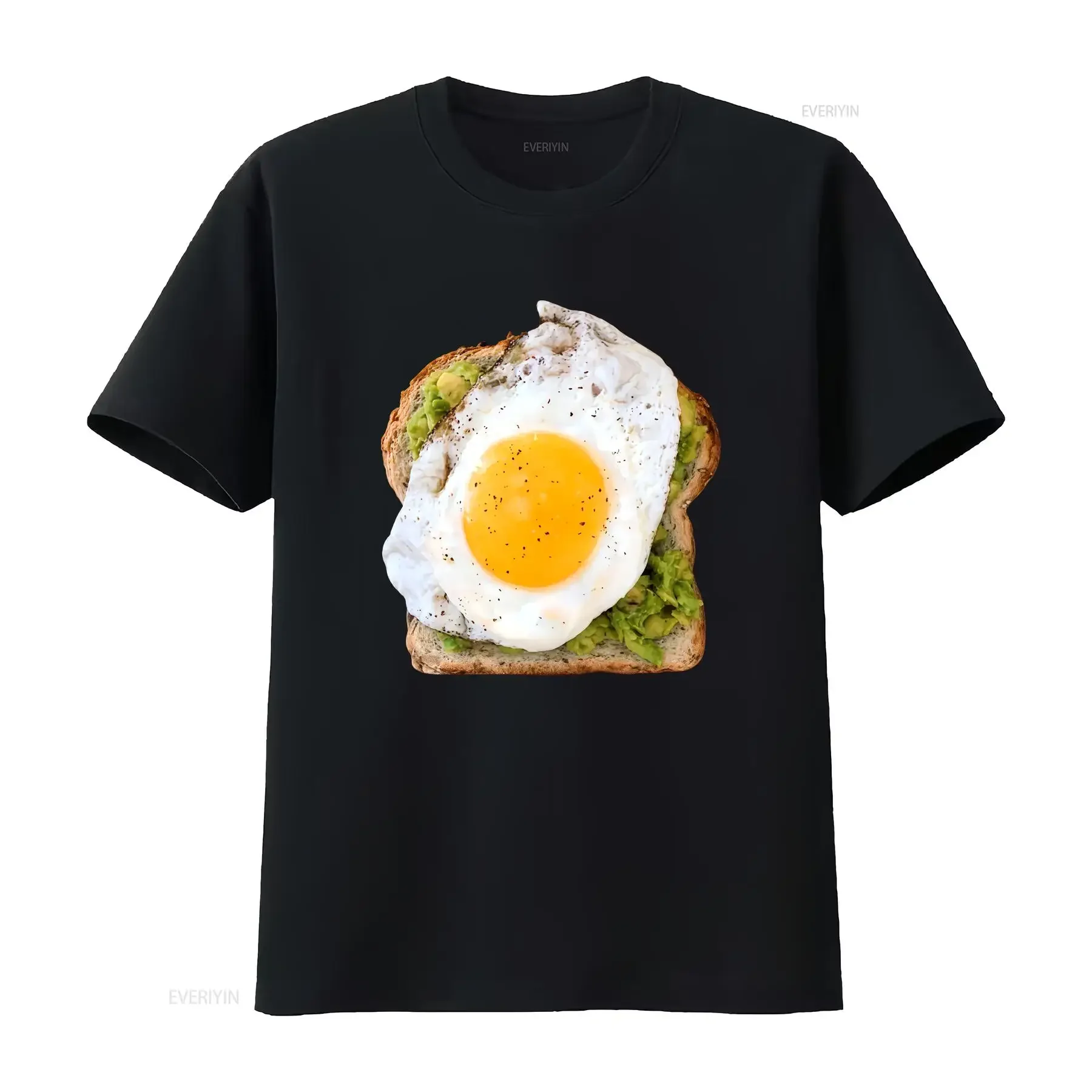Avocado Toast Baby T Shirt Trendy Breakfast Lover Crop Top Cute Foodie Brunch Vibes Aesthetic Trending Y2K Print vintage Casual