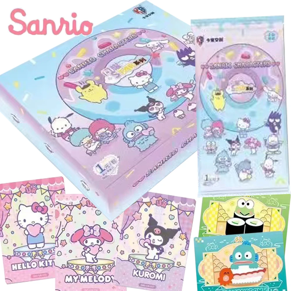 

Wholesale KABAO Sanrio Collection Card Anime Celebrity Hello Kitty My Melody Colorful Cute Amusement Park Cards Boys Girls Gifts