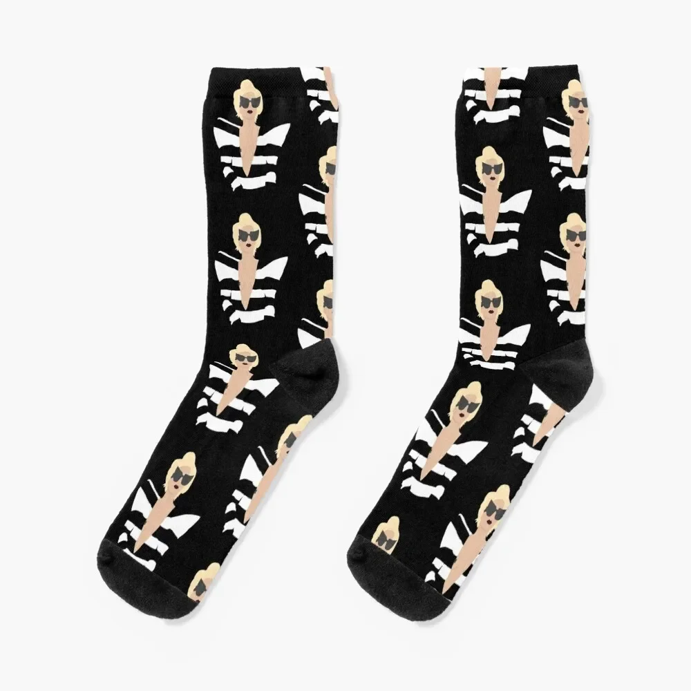 

Lady Gaga Telephone Socks gym winter gifts Men Socks Luxury Brand Women's