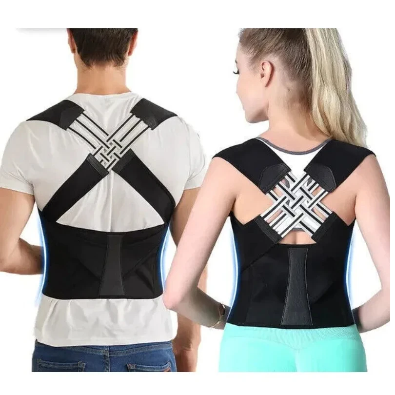 

Back Shoulders Support Posture Corrector for Females Gym Rehabilitationequipment Yoga Back Belts Corset Lumbar Back Corrector